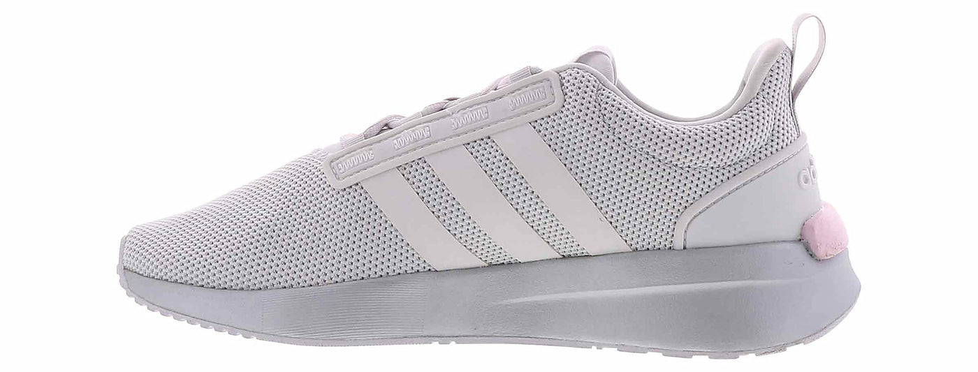 adidas Women's Racer TR21 Running Shoes Dash Grey/Crystal White/Clear Pink 8.5