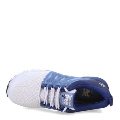 Timberland PRO Women's Radius Composite Safety Toe Athletic Industrial Work Shoe 6.5 Blue/Ice