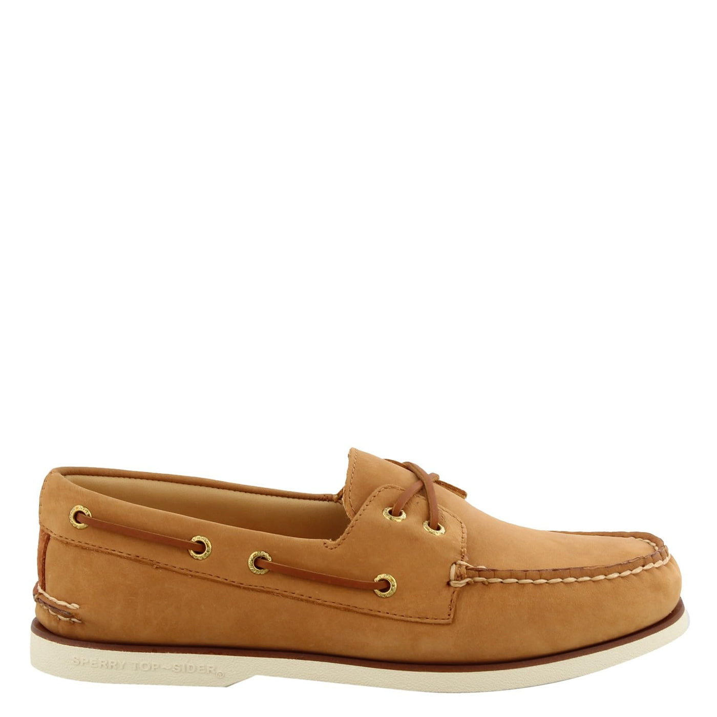 Sperry Top-Sider Gold Cup Authentic Original Cross Lace Boat Shoe Men Brown