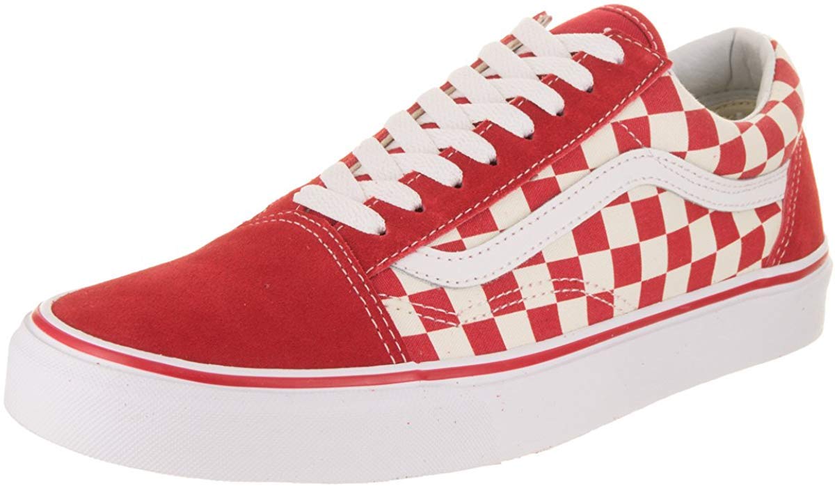 Vans Mens Old Skool Range Red/White Vn0A38G1P0Tdup - Size 10.5