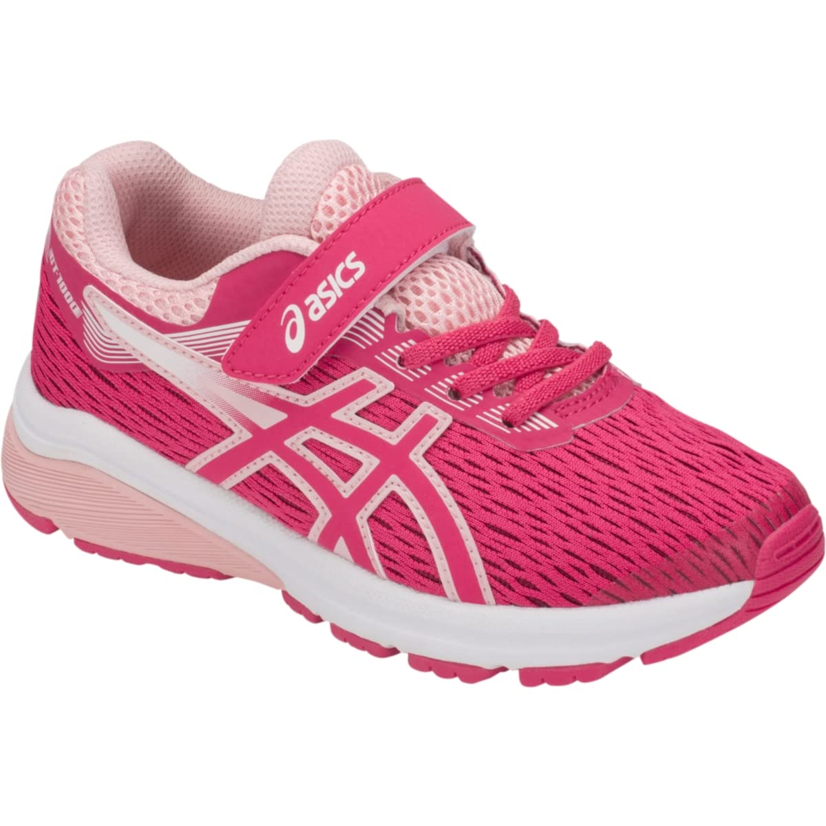 ASICS Kid's GT-1000 7 Pre-School Running Shoes, K10, Pixel Pink/Frosted Rose