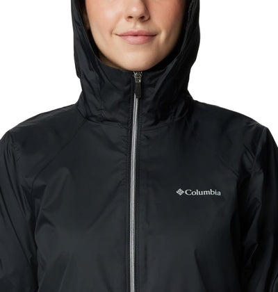 Columbia Women's Switchback Lined Long Jacket, Black, Small