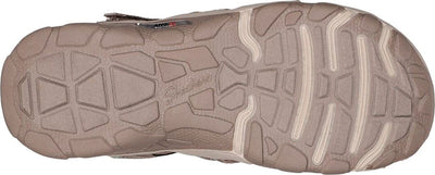 Skechers Women's Arch FIT Reggae-GROUNDBREAKIN Fisherman Sandal, Dark Taupe, 7