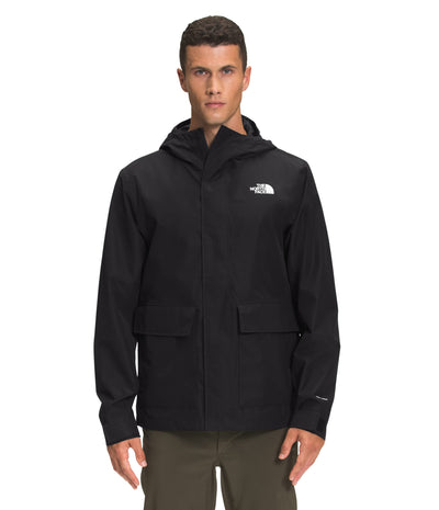 THE NORTH FACE Men's Cypress Rain Jacket, TNF Black, Small