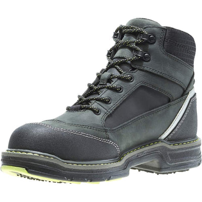 Wolverine Overman Waterproof CarbonMax 6" Work Boot Men 11 Black/Grey