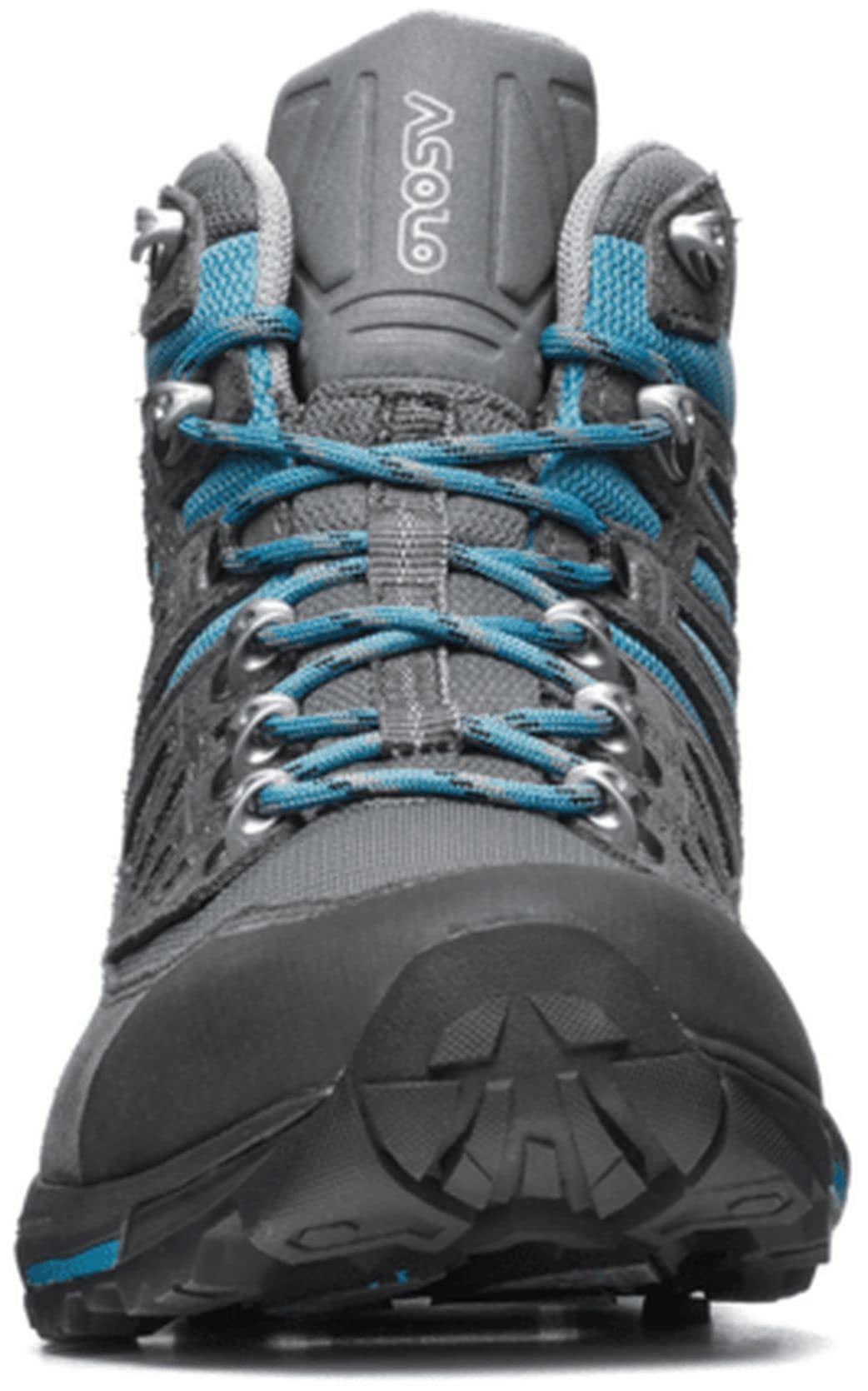 ASOLO Narvik GV Winter Hiking Shoes - Women's Smokey Grey/Blue Moon 8.5