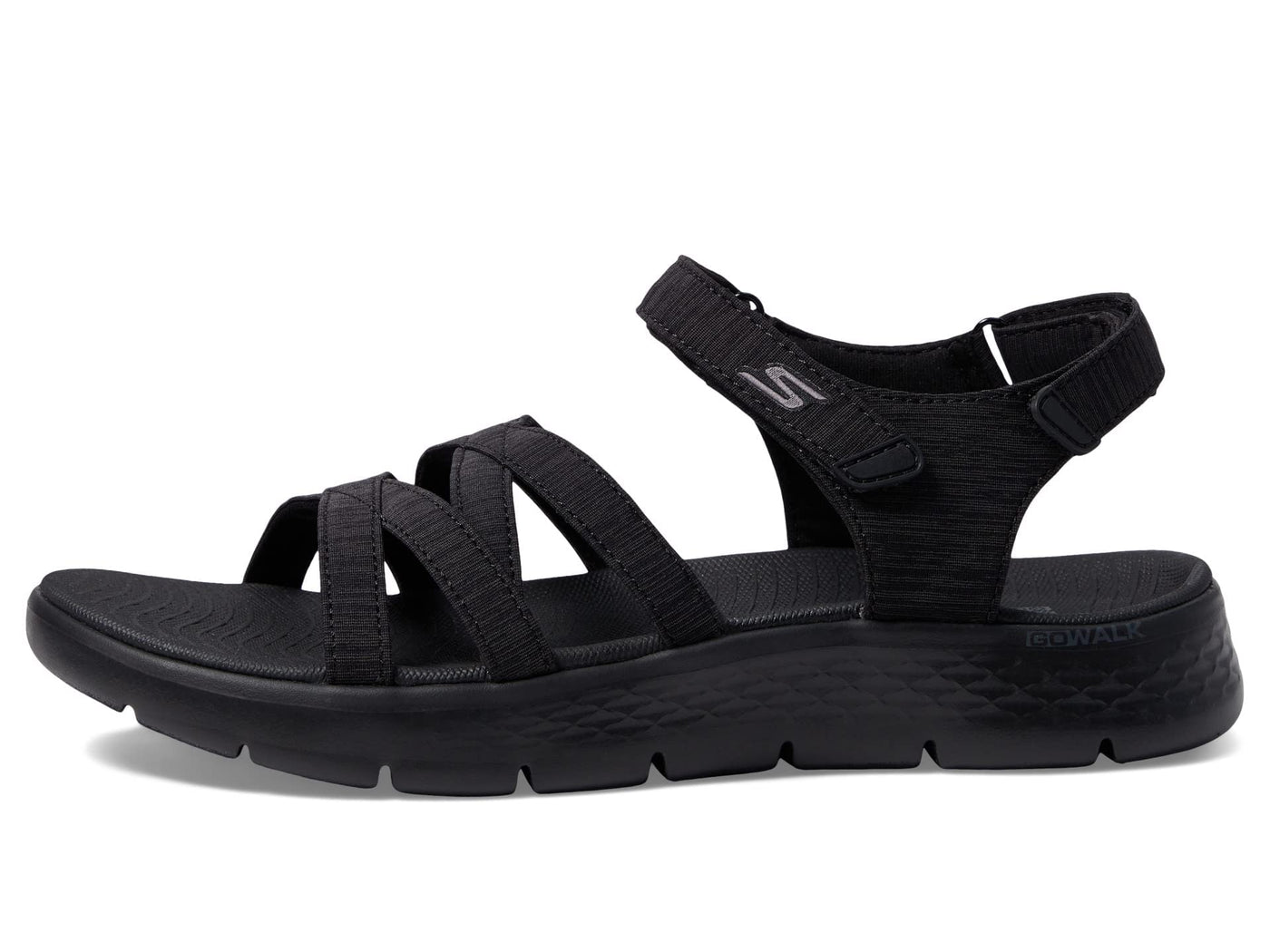 Skechers Women's Go Walk Flex Sandal Sunshine 10 Black/Black