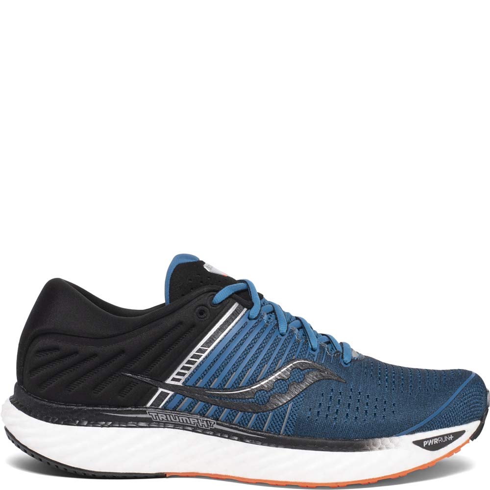 Saucony Men's Triumph 17, Blue/Black, 8 D US