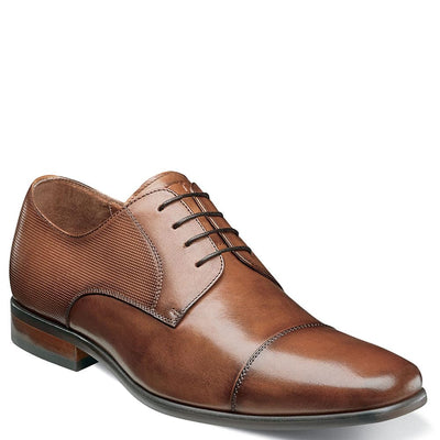 Florsheim Men's, Postino Cap Toe Oxford 14 Cognac