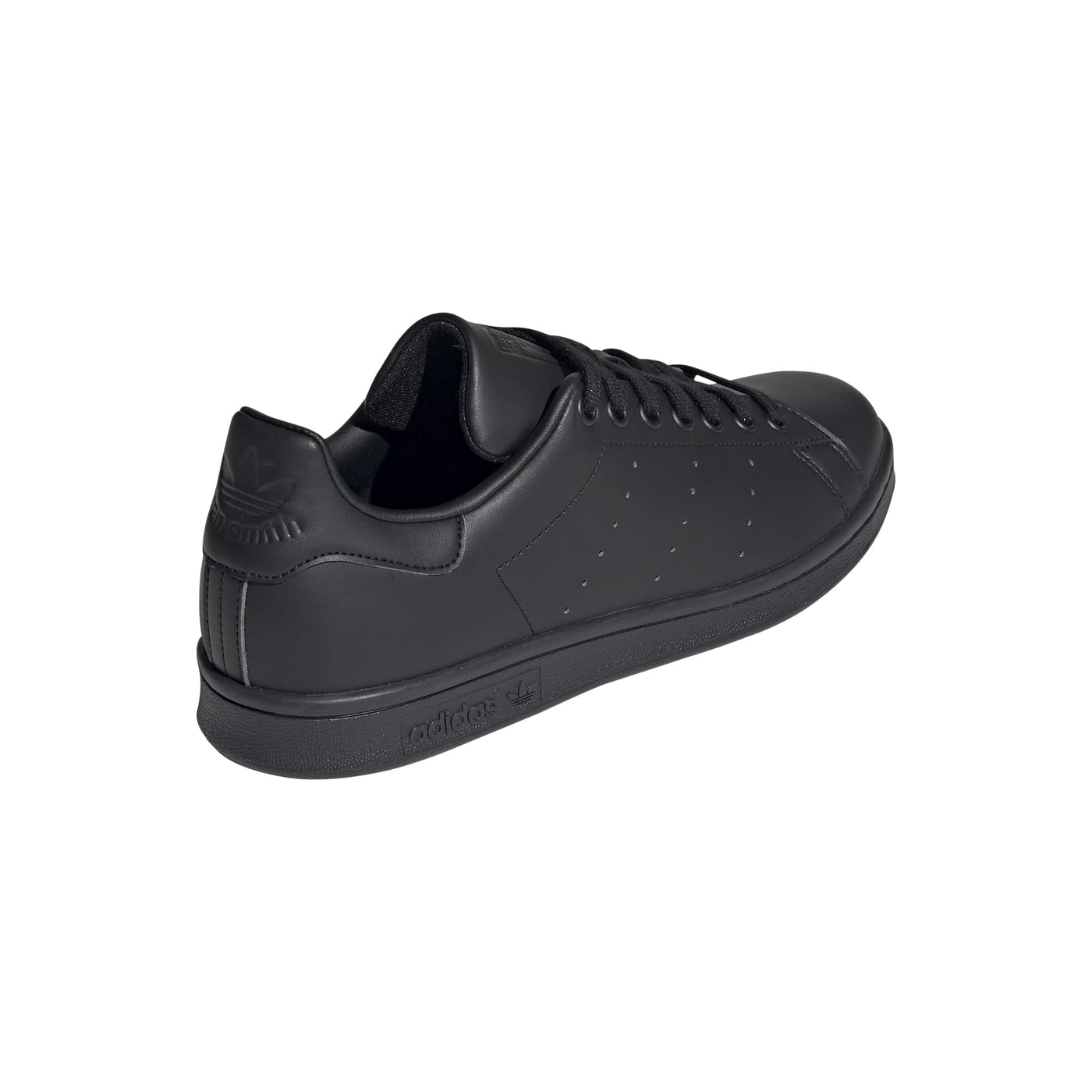 adidas Men's Stan Smith Sneaker, Core Black Core Black Cloud White, 10.5 UK