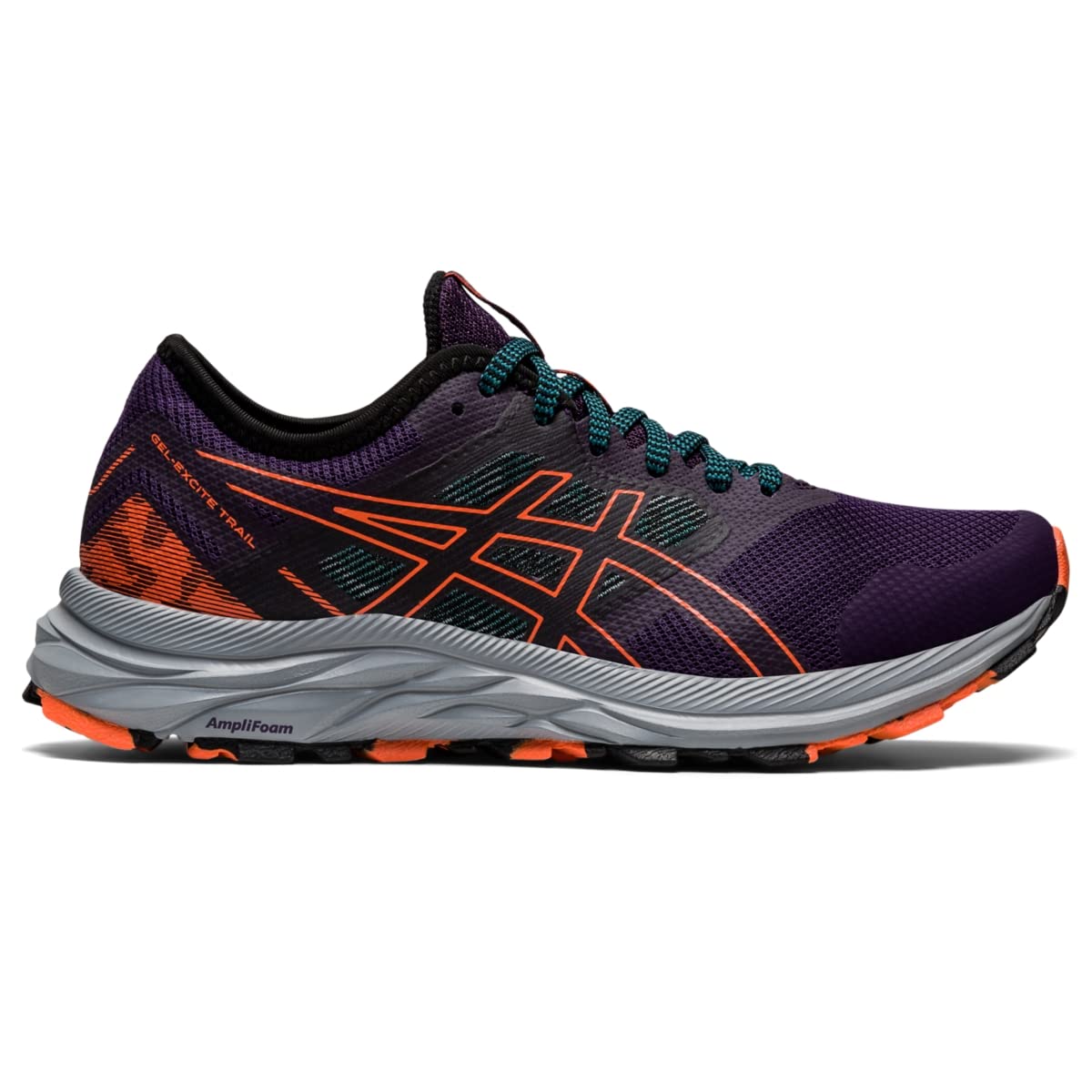 ASICS Women's Gel-Excite Trail Running Shoes, 10.5, Night Shade/NOVA Orange