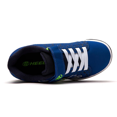 HEELYS Boy's Dual Up (Little Kid/Big Kid/Adult) 1 Blue/Green