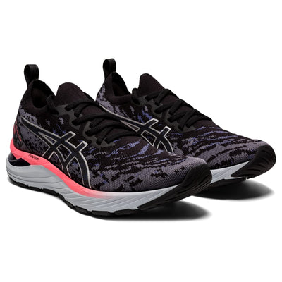 ASICS Women's Gel-Cumulus 23 Mesh Knit Running Shoes, 8.5, Carrier Grey/Black