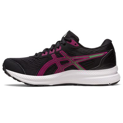 ASICS Women's Gel-Contend 8 Running Shoes 5 Black/Pink Rave