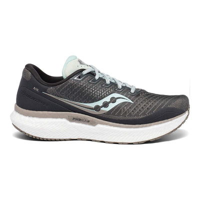 Saucony Men's Triumph 18 Road Running Shoe 12 Charcoal/Sky