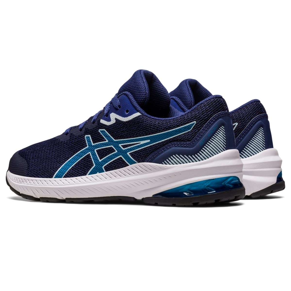 ASICS Kid's GT-1000 11 Grade School Running Shoes, 5, Indigo Blue/Reborn Blue