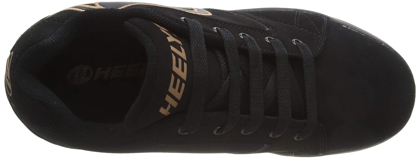 Heelys Propel 2.0 Men's Sneaker,Black/Gum,9 M US