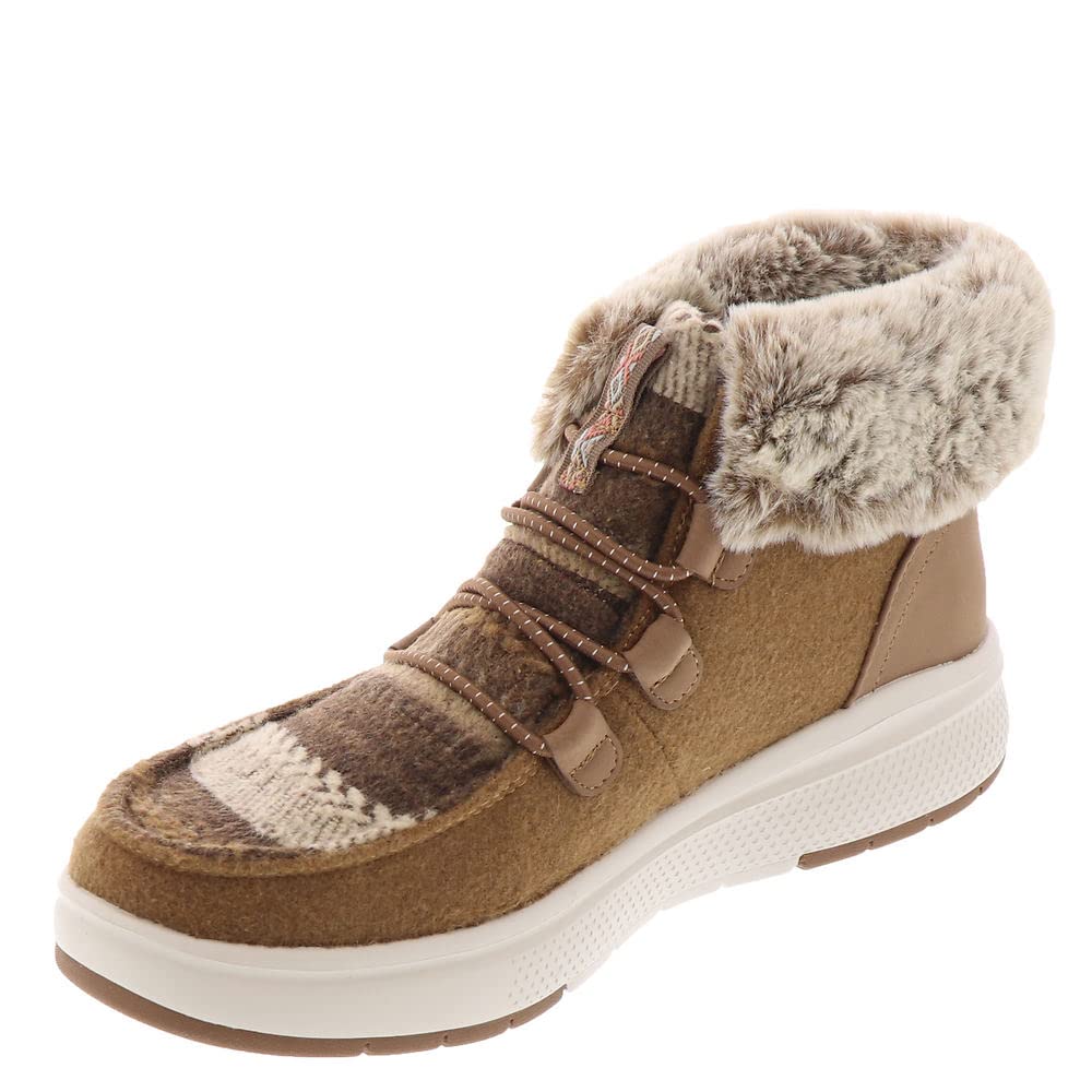 Skechers Bobs Skipper WaveCozy Posh Womens Boot BM US Chestnut