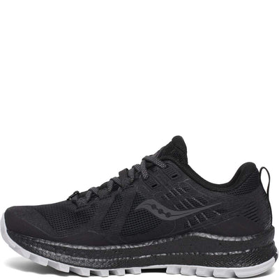 Saucony Women's Xodus 10 Walking Shoe, Black, 9.5 M US