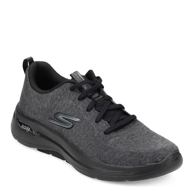 Skechers Performance Go Walk Arch Fit Moon Shadows Womens Oxford 10 BM US BlackBlack