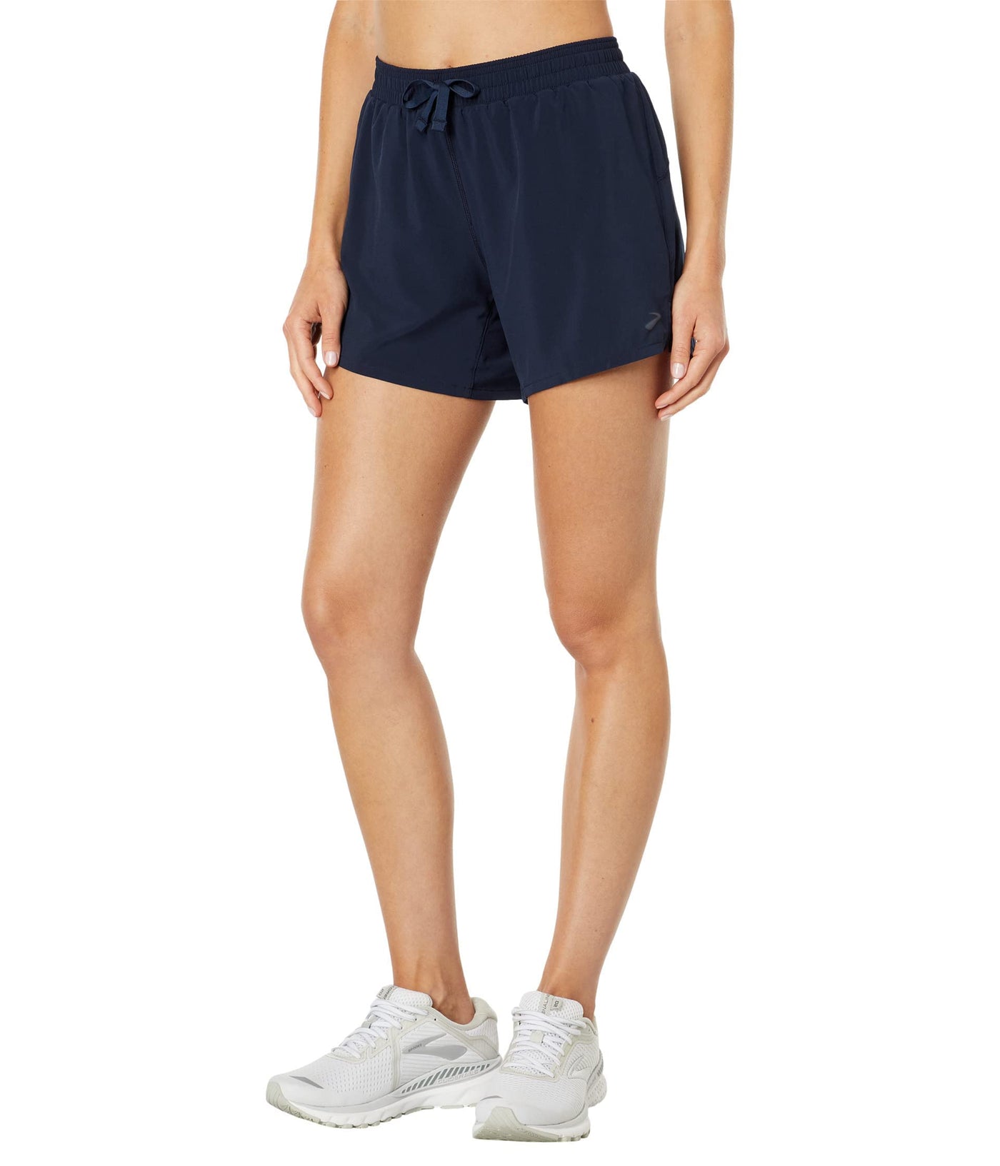 Brooks Moment 5" Shorts Medium Navy