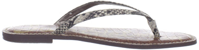 Sam Edelman Women's Skye Flip Flop Sandal 9 Beige Multi