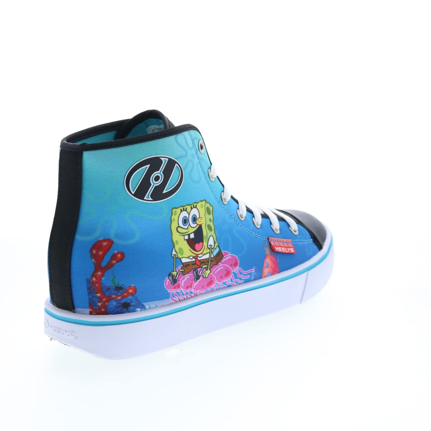 HEELYS Hustle Spongebob Black/White/Multi Men's 10 M