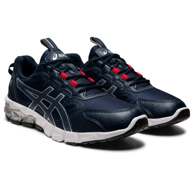 ASICS Men's GEL-QUANTUM 90 Sportstyle Shoes, 14, FRENCH BLUE/PURE Silver