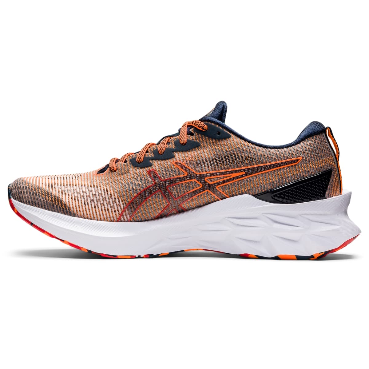 ASICS Men's NOVABLAST 2 LE Running Shoes, 8, Shocking Orange/Shocking Orange