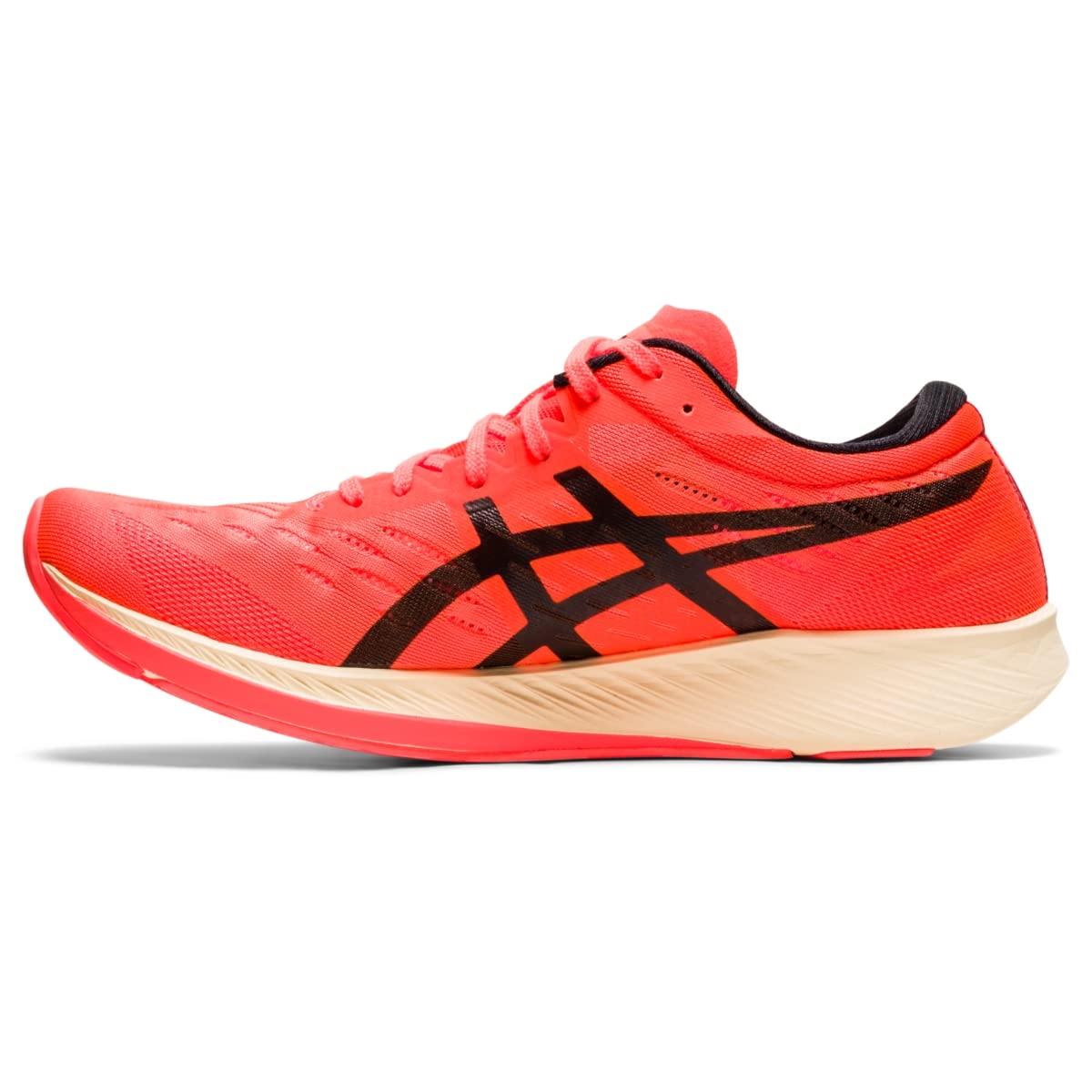 ASICS Women's Metaracer Tokyo Running Shoes, 9, Sunrise RED/Black