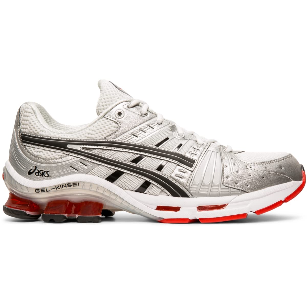 ASICS Men's GEL-Kinsei OG Shoes, 7, White/Black/Red