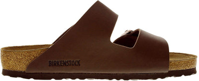 Birkenstock Unisex Arizona, Dark Brown BFL, 38, 7-7.5 Women/5-5.5 Men