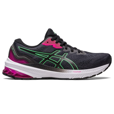 ASICS Women's, GT-1000 11 Running Shoe 7 Black-pink