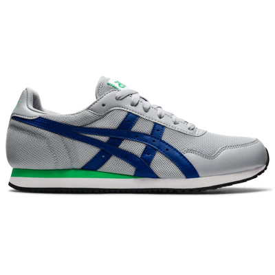 ASICS Men's Tiger Runner Shoes, 9.5, Piedmont Grey/Monaco Blue