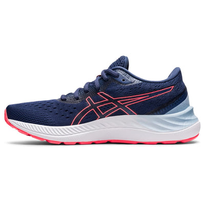 ASICS Women's Gel-Excite 8 Running Shoes 6 Thunder Blue/Blazing Coral