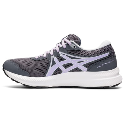 ASICS Women's, Gel-Contend 7 Running Shoe - Wide Width 12 Wide Metropolis/Murasaki