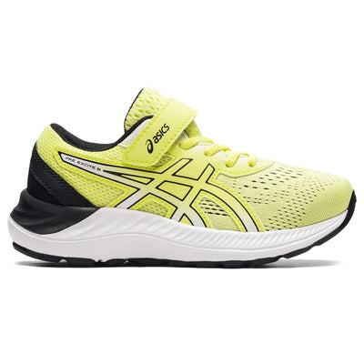 ASICS Kid's Pre Excite 8 Pre-School Running Shoes, 3, Glow Yellow/Black