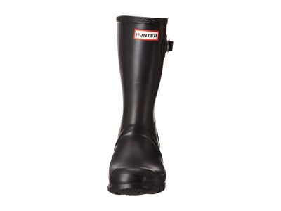 Hunter Women's Original Short Rain Boot,Black (Matte) Size 7