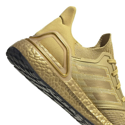 adidas Men's Ultraboost 20 Running Shoe, Gold Metallic/Gold Metallic/Gold Metallic, 9.5 M US