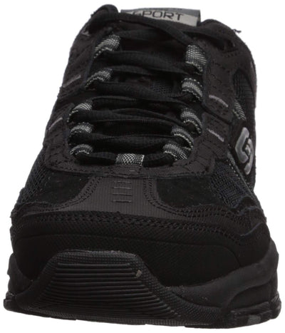 Skechers Sport Men's Vigor 2.0 Trait Memory Foam Sneaker, Black, 11 Wide US