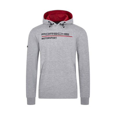 Porsche Motorsport Men's Gray Hoodie Sweatshirt (3XL)