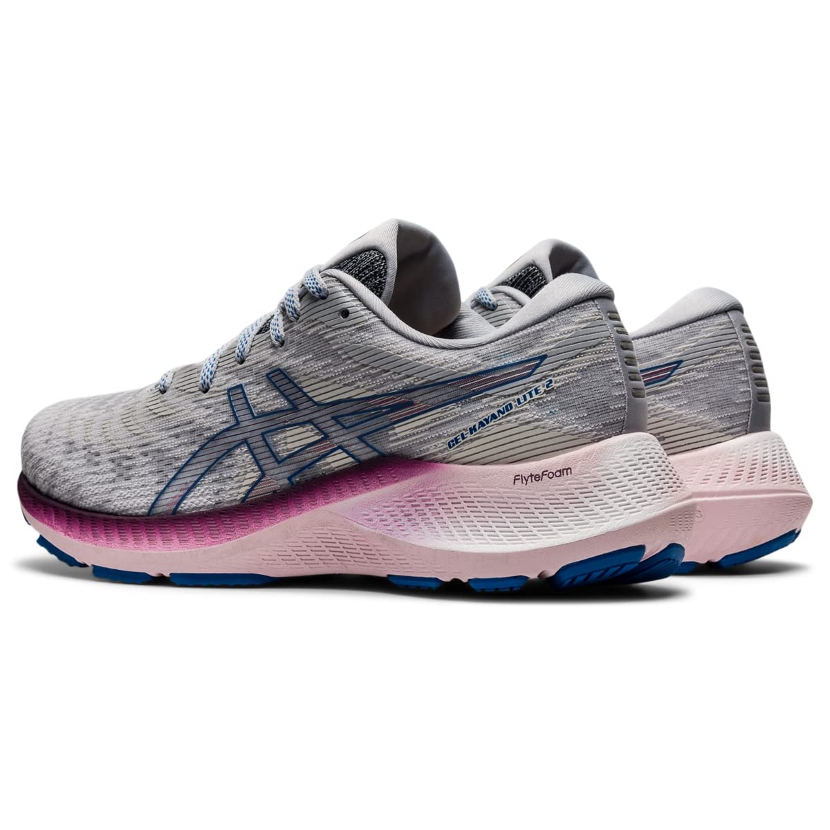 ASICS Women's Gel-Kayano LITE 2 Running Shoes, 13, Piedmont Grey/Lake Drive