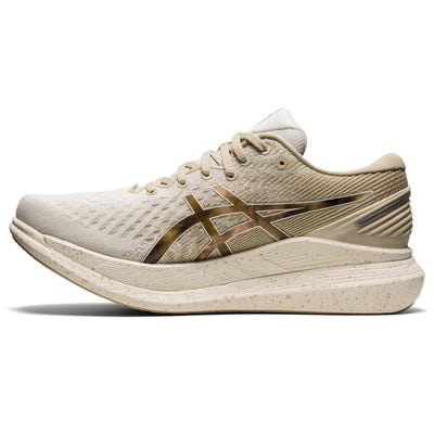 ASICS Men's Glideride 2 Running Shoes, 8, Cream/Putty