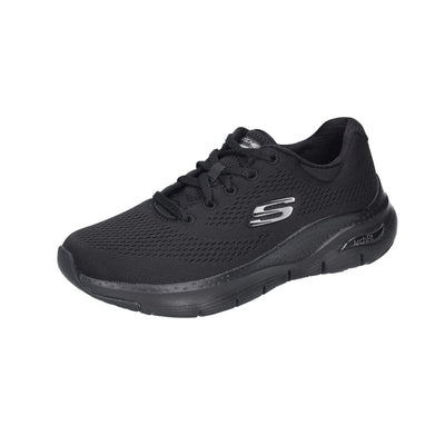 Skechers Sport Arch Fit-Big Appeal Women's Sneaker, 6.5 C/D US, Black-Black