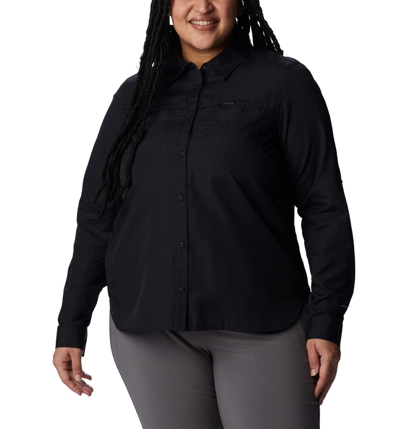 Columbia Women's Silver Ridge 3.0 Long Sleeve X-Large Black