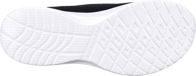 Skechers Dynamight Womens Slip On Sneakers Black/White 7