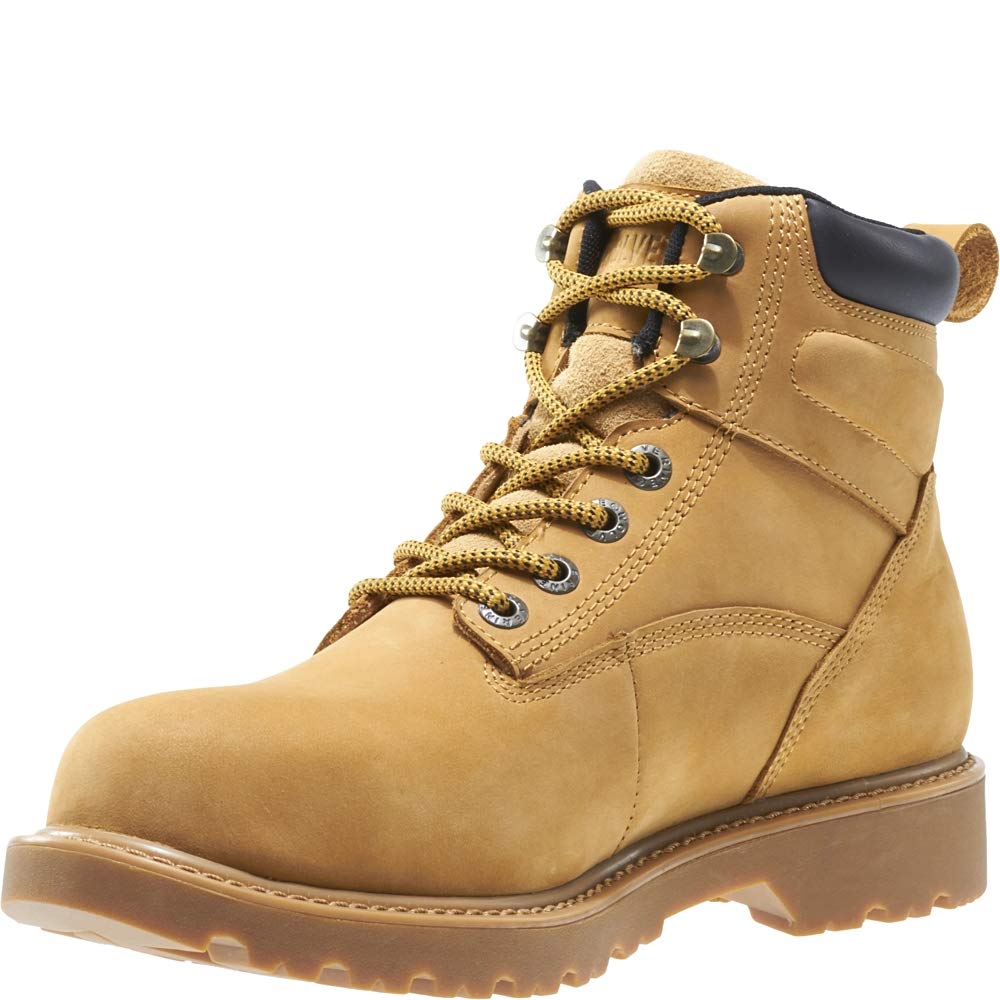 Wolverine Men's Floorhand Waterproof Steel Toe 6 " Work Boot 12 X-Wide Wheat