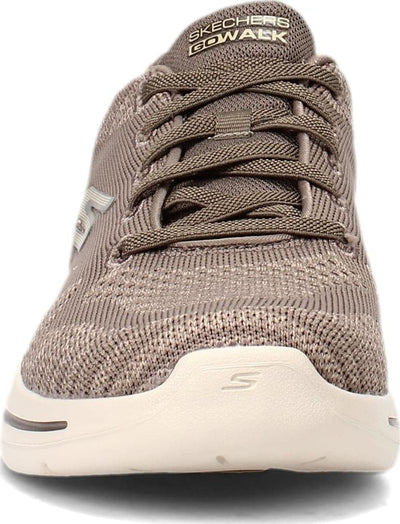 Skechers Men's Gowalk Arch Fit-Athletic Workout Walking Shoe with Air Cooled Foam Sneaker, Taupe 2, 10.5 X-Wide