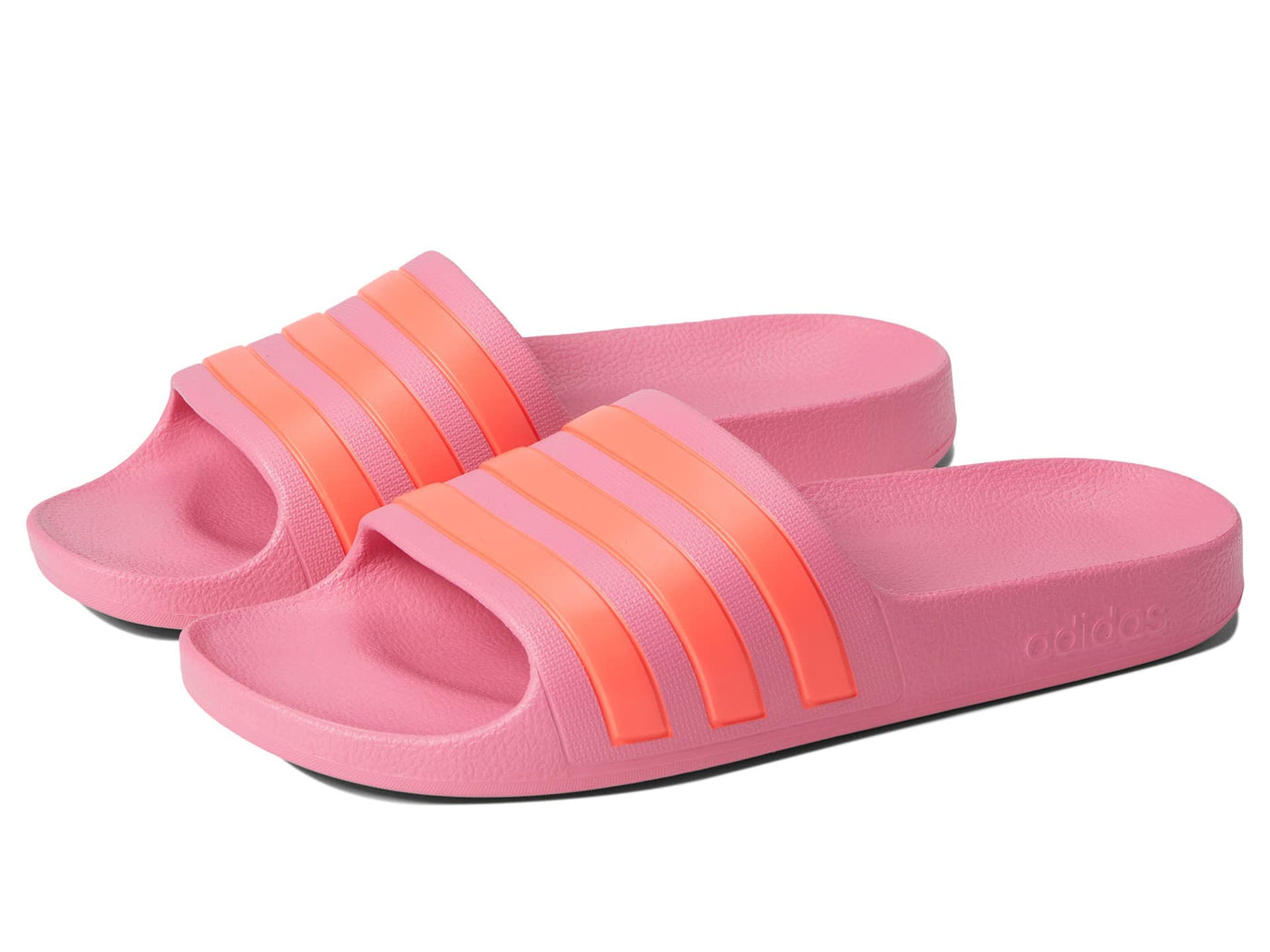 adidas Girl's Adilette Aqua Slides (Toddler/Little Kid/Big Kid) Rose Tone/Turbo/Rose Tone 11 Little Kid M