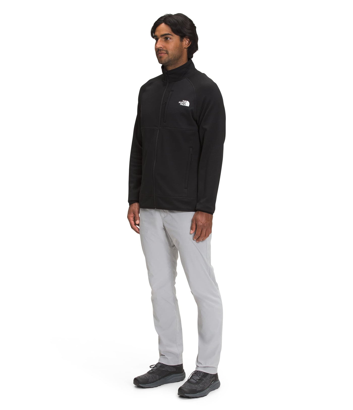 The North Face Men's Canyonlands Full Zip, TNF Black, Small